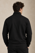 PIMA HALF ZIP PULLOVER