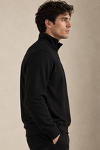 PIMA HALF ZIP PULLOVER