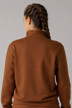 PIMA HALF ZIP PULLOVER