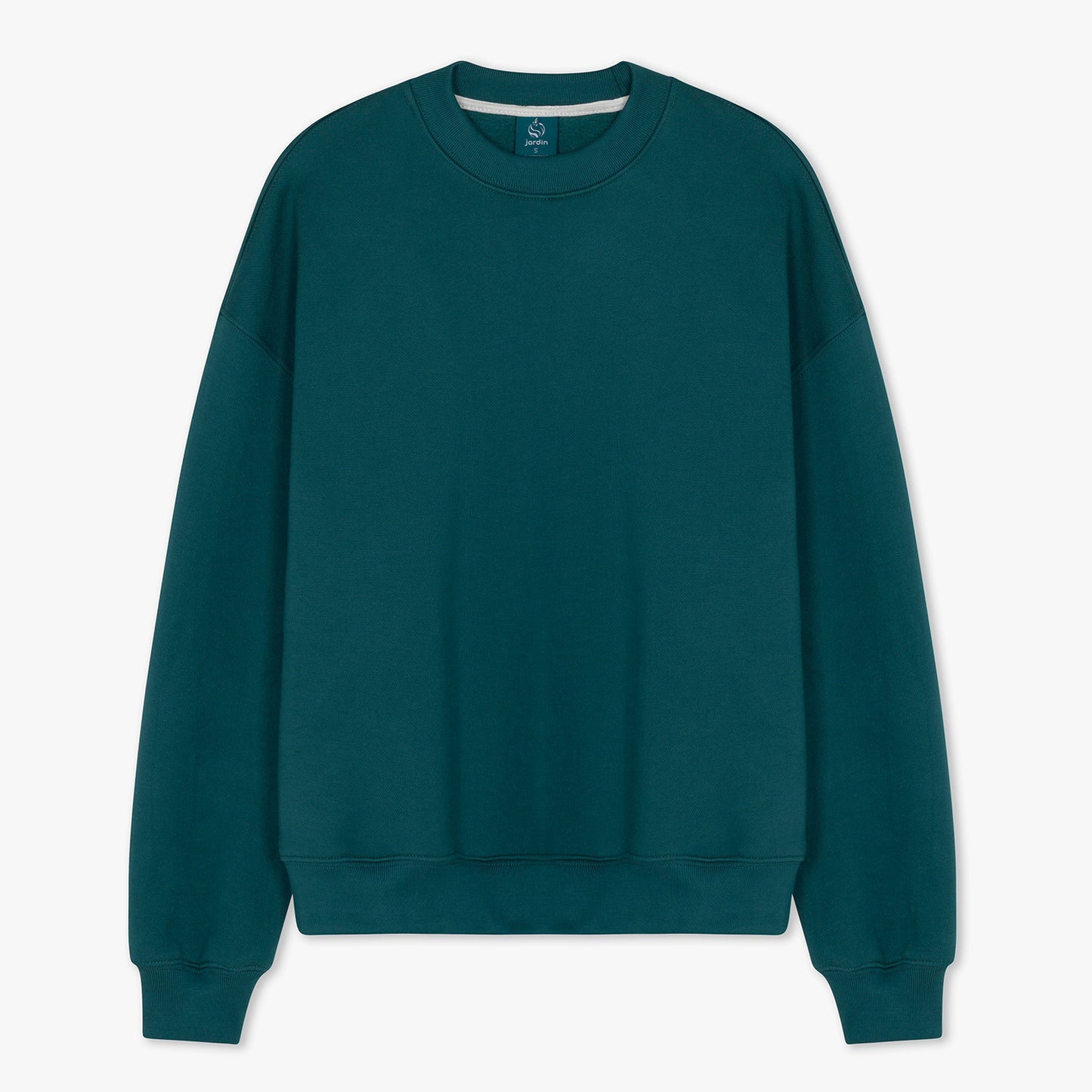 Teal Crewneck Front