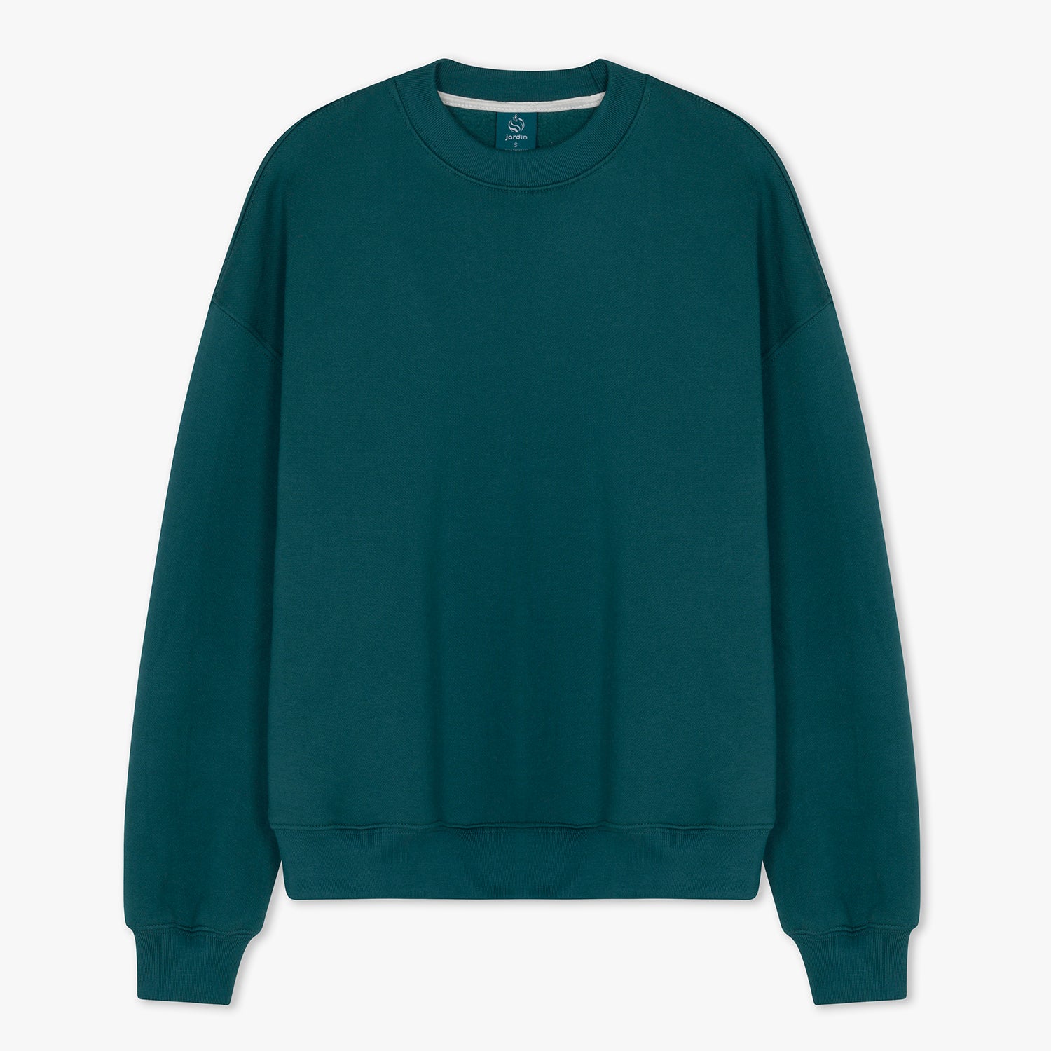 Teal Crewneck Front