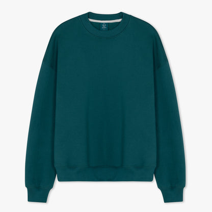 Teal Crewneck Front