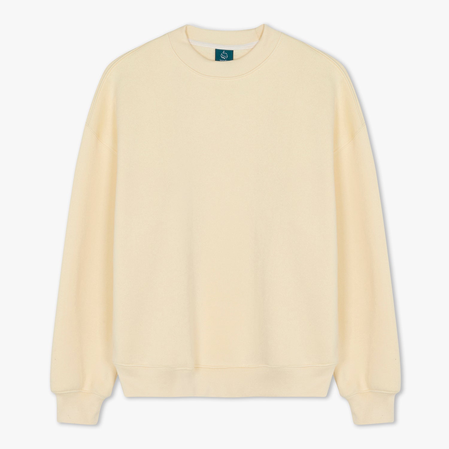 Beige Crewneck Front