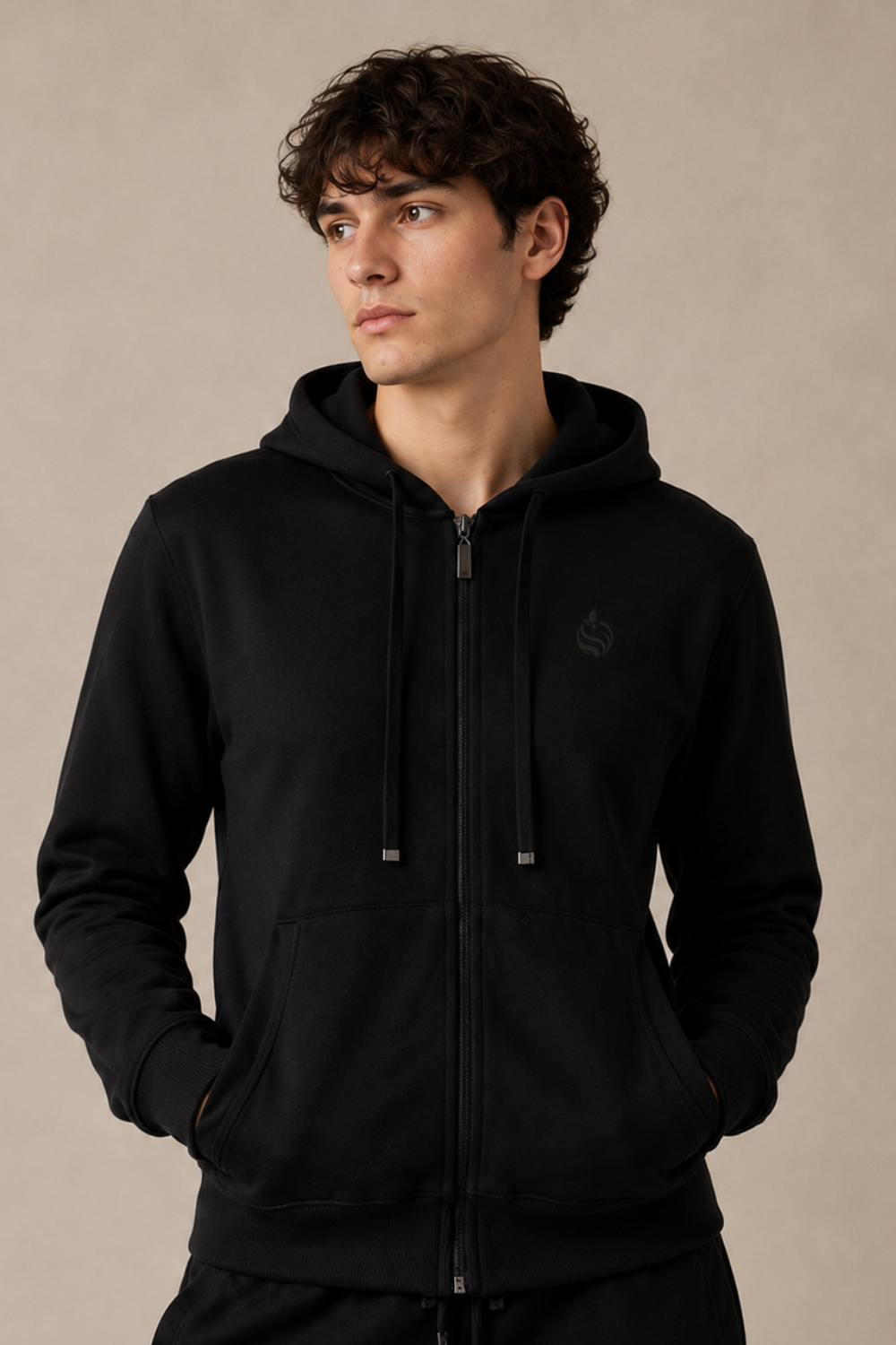 PIMA FULL ZIP HOODIE