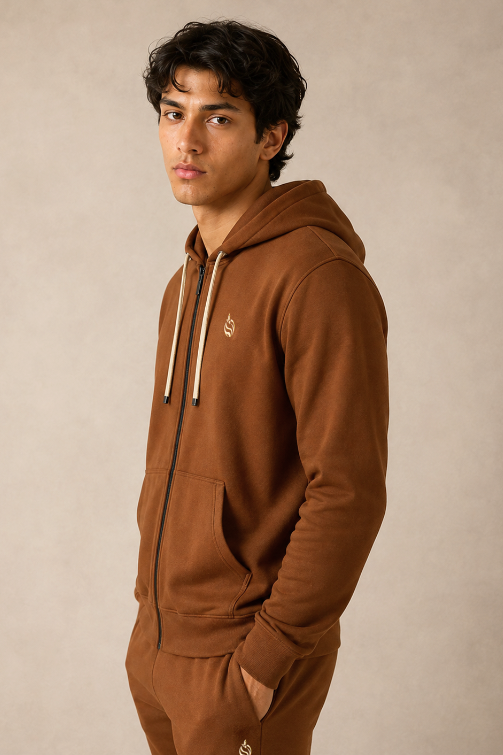 PIMA FULL ZIP HOODIE