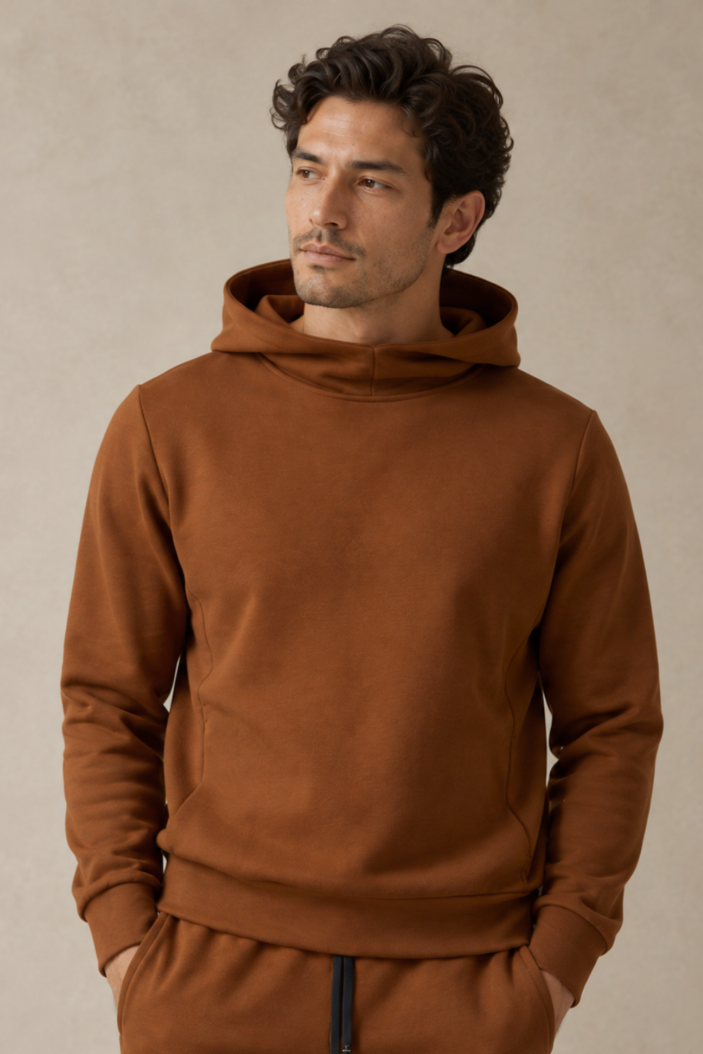 SIGNATURE FUNNEL NECK HOODIE